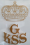 GKSS Båtdekal/ Guld/ Stor/ 150 x 250 mm